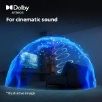 Philips 43-Inch 4K LED Smart TV with Dolby Atmos