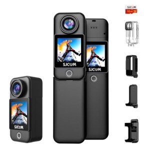 SJCAM C300 4K Action Camera with Dual Touchscreen