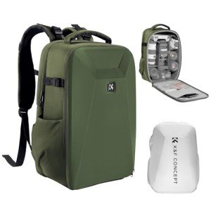K&F Concept Waterproof DSLR Camera Backpack with Laptop Compartment