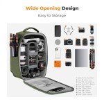 K&F Concept Waterproof DSLR Camera Backpack with Laptop Compartment