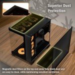 Mid-Tower Gaming PC Case with ARGB Fans