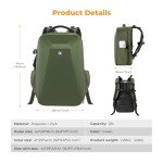 K&F Concept Waterproof DSLR Camera Backpack with Laptop Compartment