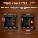 Mid-Tower Gaming PC Case with ARGB Fans