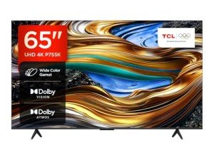 TCL 65-Inch 4K HDR Smart TV with Android