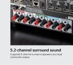 Denon AVR-S670H 5.2 Channel AV Receiver with Alexa