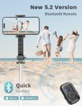 Extendable Selfie Stick Tripod with Remote Control