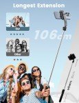 Extendable Selfie Stick Tripod with Remote Control