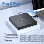 Yaeonku Portable USB 3.0 External Blu-ray Drive