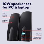 Almo 2.0 USB PC Speaker Set - Black
