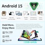 TECLAST P30 10.1" Android Tablet with 12GB RAM