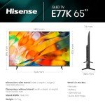 Hisense 65" QLED Smart TV - Dolby Vision, Bluetooth
