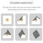 TARION Self-Adhesive Camera Lens Wrap - Grey