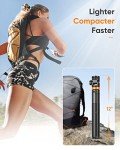 Vimose 62" Extendable Phone Tripod with Remote