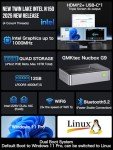 GMKtec G9 Mini PC NAS with Dual Boot Options