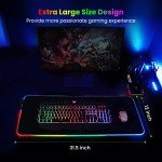BladeHawks XL RGB LED Gaming Mouse Pad 31.5”