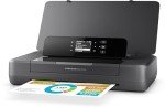 HP OfficeJet 200 Portable Wireless Printer, Black