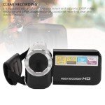 SENECESLI 16MP Camcorder with 16X Zoom & Rotating Screen