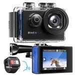 AKASO Brave 6 Plus 4K WiFi Action Camera Bundle