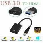 USB to HDMI Adapter for 1080P HD Video