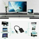 USB to HDMI Adapter for 1080P HD Video