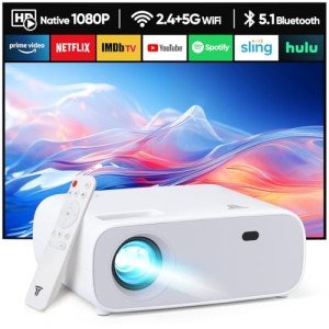ZDK 2025 Full HD Projector with 5G WiFi