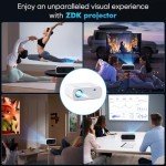 ZDK 2025 Full HD Projector with 5G WiFi