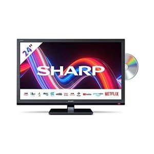Sharp 24-Inch HD Ready Smart TV/DVD Combo
