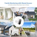 Blazique 1080p Smart Security Camera with AI