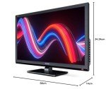 Sharp 24-Inch HD Ready Smart TV/DVD Combo