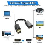 DisplayPort to HDMI Adapter - 4K Resolution