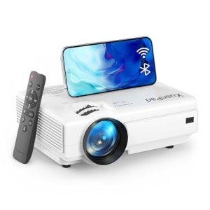 XuanPad Mini Projector: 15000L WiFi Bluetooth HD