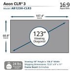 Elite Screens Aeon CLR3 123" UST ALR Projector Screen