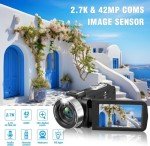 Windancy Ultra HD 2.7K Vlogging Camera with Accessories