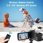 Windancy Ultra HD 2.7K Vlogging Camera with Accessories