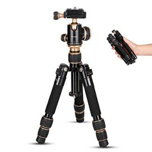Adjustable Mini Tripod with Carrying Bag, 8-20inch