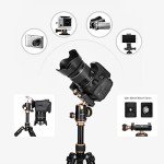Adjustable Mini Tripod with Carrying Bag, 8-20inch