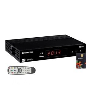 Sagemcom HD Satellite Receiver with TNTSAT Card