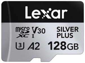 Lexar Silver Plus 128GB High-Speed Micro SD Card