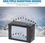 Rigwig 1080P Waterproof Sports Action Camera Bundle