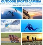 Rigwig 1080P Waterproof Sports Action Camera Bundle