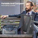 Phomemo M834 Portable Bluetooth Inkless Printer