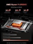 ACEMAGIC 16" FHD Gaming Laptop with Ryzen 9