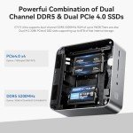 Beelink GTi13 Mini PC - Intel i9, 64GB RAM, 2TB SSD