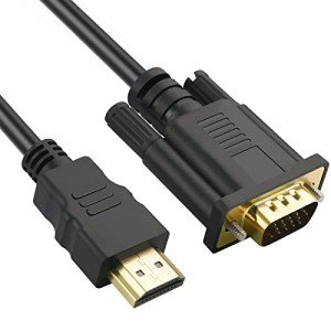 Omivine 2M HDMI to VGA Gold Plated Cable