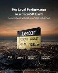 Lexar GOLD 128GB UHS-II Micro SD Card