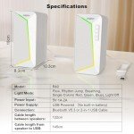 SOULION R40 USB Bluetooth Desktop Speakers - White