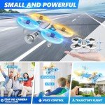 720P HD Mini Drone with LED Lights and Battery