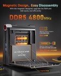 NiPoGi AM08PRO Mini Gaming PC - AMD Ryzen 7