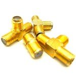 10 Pack RG6 Coaxial Cable Splitter Adapters