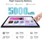 Hakaug 10" 64GB Android Tablet with 4G/5G WiFi